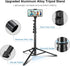 CAMOLO RIG 63" Tripod for Phone,Selfie Stick with Wireless Remote, Extendable Cell Phone Stand & Phone Holder, Solidest