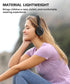 Kids Bluetooth Headphones, Over Ear Wireless Bluetooth 5.3 Headsets with Built-in Mic, Comfortable Wear
