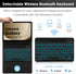 LAMA 7 Colors Backlit Keyboard Case for Samsung Galaxy Tab A9 Plus, Slim Lightweight Stand Cover with Bluetooth