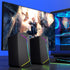 Jeecoo M30 Bluetooth Computer Speakers, PC Gaming Speakers for Desktop with Crisp Stereo Sound, Dynamic LED Modes,