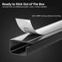 YECAYE 6X15.7in Under Desk Cable Management, Easy Install Self-Adhesive Cable Organizer, No Screw Kit for Home & Office