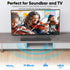 3 PS4 Digital Optical Audio Cable Feet, Spdif Fiber Optic Short Cord, Toslink for Soundbar TV Xbox Home Cinema