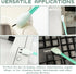 Brvlsoc 50PCS Foam Cleaning Swabs Anti-Static Lint-Free Applicators for Printers, Cameras, Optical Lenses & Electronic