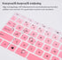Keyboard Cover for HP Stream 14 inch 14-ds/dg Series, Skin-Gradual Pink for 14-DS0013DX DS0023DX