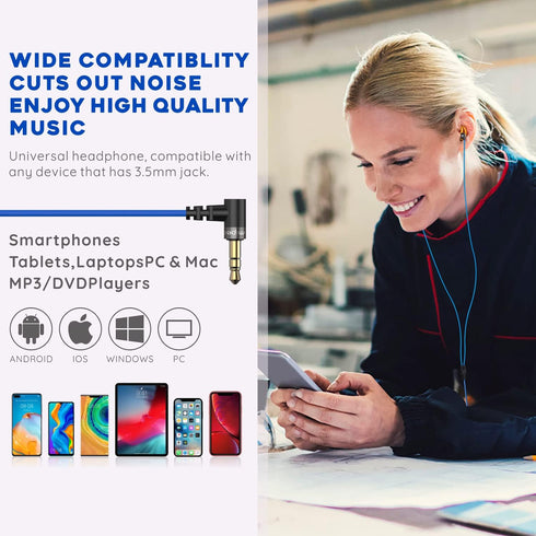 MIPEACE Ear Plug Headphones for Work, Custom-fit Safety Earbuds for Construction and Industrial Use