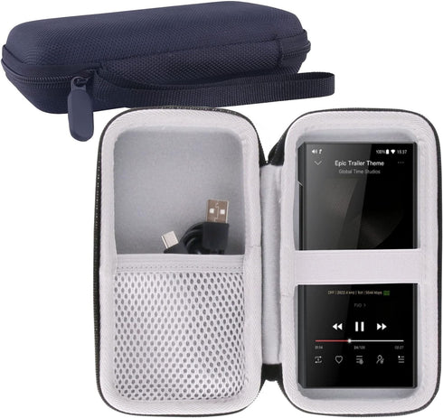 WERJIA Hard Carrying Case Compatible with FiiO M11Plus/FiiO M11S/FiiO M11/FiiO M5 MP3/MP4