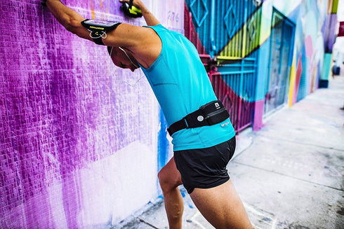 Nathan Running ArmBand Super 5K, Universal Fitting for iPhone, Samsung, Note, Galaxy, Perfect for Running, Biking