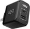 INIU USB C Charger, 2-Port 45W Super Fast Charger Type C, Mini Foldable