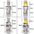 Onelinkmore BNC to SMA Coax Adapter for Baofeng UV-5R Ham Radio, Scanner, HT Antenna, SDR Dongle