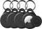 Airtag Keychain Holder Case for Apple Airtag, 4 Pack Waterproof, Shockproof, Anti Scratch Holder for Key, Bag, Pets