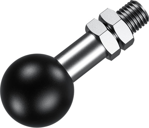 BRCOVAN 2 Pack, 1'' Ball Adapter with M10 x 1.25 x 15 Threaded Post for RAM Mounts B Size 1 Inch Ball