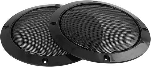 X AUTOHAUX 2pcs Black Grill Cover 5inch Mesh Protector for Car Speaker Woofer Subwoofer