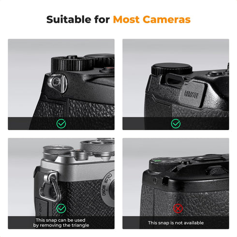 Strap,100cm K&F CONCEPT Camera Neck Nylon Rope Camera Shoulder Strap with O-ring for DSLR Camera