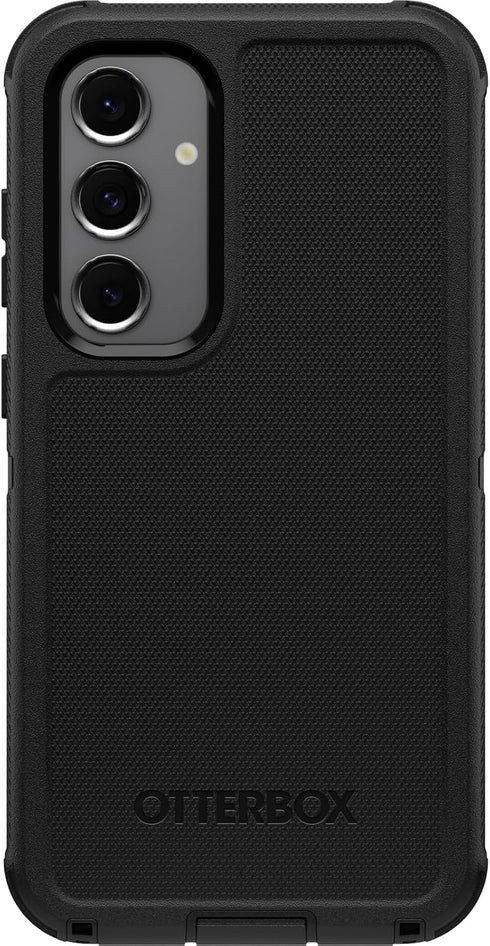 OtterBox Samsung Galaxy S24 FE Defender Series Case - Black, Rugged & Durable,