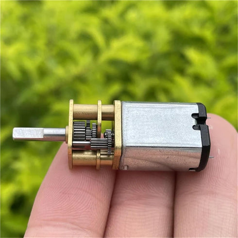 ILQMEHV 1pc 030 13mm 3V 6V 9V 12V 280RPM Mini Gear Motor Micro Full Metal Gearbox Reducer Sow Speed Large DIY Toy Robot