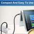 USB Male to USB C Adapter 6 Packs, Super Fast Charging/Transfer and OTG Function, Compatible with iPhone 15 14 13 Plus