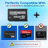 Memory Stick PRO Duo Adapter, Micro SD/SDHC/SDXC to Memory Stick PRO Duo Compatible with Sony Camera