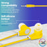 Bulk Earbuds Bits, 10 Pack Colorful in-Ear Earbuds, 3.5mm Stereo Earphones for Schools, Kids, Classrooms & Libraries