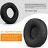 SOULWIT 60mm Ear Pads Replacement for Plantronics HW510/HW520, Poly Blackwire C210/C220/C310/C320, Durable Mesh Fabric