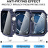 Waterproof Case 44mm for Apple Watch Series 6/5/4/SE with Tempered Glass Screen Protector, Hard PC Bumper Cover for