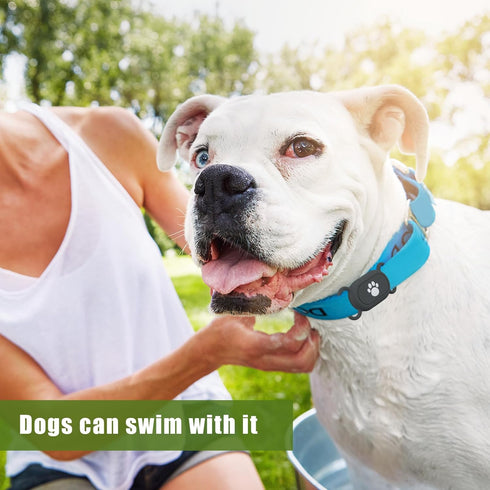 2pcs Waterproof Anti-Loss Protective Cover Sleeve for Samsung Galaxy SmartTag2 Dog Collar Holders, Silicone Case
