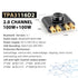 X100H 2.0 100W+100W TPA3116D2 Bluetooth5.1/USB/3.5mm Audio Amplifier Channel Power Amplifier,Supports AUX Input