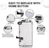 iPhone 7 Plus White Screen Replacement 5.5" with Home Button Assembly, Front Camera, Earpiece Frame, Repair Kit