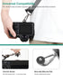 PULUZ Quick Release Anti-Slip Camera Sling Strap, Shoulder Crossbody Nylon with Zipper Pocket for Photographers