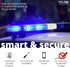 Smart Siren Alarm, Loud 110 dB Wireless Home Security Alarm, Panic Alarm with Remote Control, Works with Alexa, Google