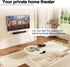PUTORSEN Universal Dual Soundbar Wall Mount, Black, for Most Soundbars, Holds up to 33 lbs, Depth Adjustable 3.5”-6.1”