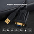 CableCreation USB to RS232 Adapter, 6.6ft USB 2.0 Male to RS232 Female DB9 Serial Converter Cable, Black