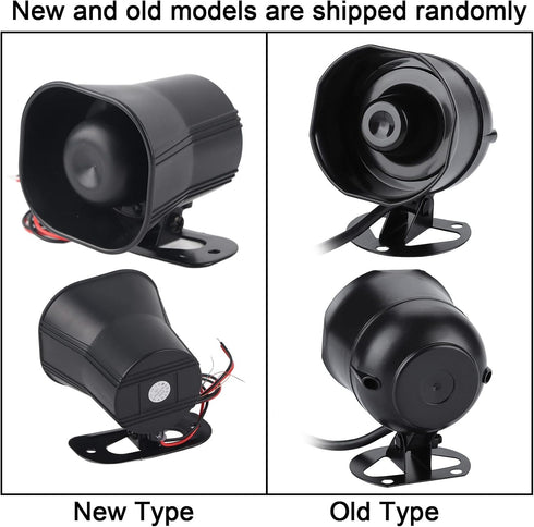 Waterproof 115db Electric Sound Horn Speaker - Truck Warehouse Alarm Siren with MP3 Playback Support