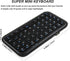 Super Mini Wireless Keyboard, Rechargeable Cordless Bluetooth Keyboard, Compact Travel Keypad for iPad, Laptop, PC