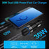 30W USB C Car Charger, PD 3.0 & 2.4A Dual Port Fast Charging Adapter for iPhone 15 Pro Max 15 Plus 14 13 12