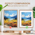 15 Pack 8.5x11 6x8 White Picture Mats, Frame Mattes for Pictures Photo Frame Mat Core Bevel Cut Mat Board Show Kit