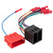 RED WOLF Car ISO Radio Wiring Harness w/Connector Butt for Select 2008-2010