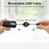 EEEKit 3-Button Mini Wired USB C Mouse, Retractable Corded Mouse Optical Computer Mice for Laptop PC MacBook iPad