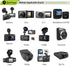 S70 Dash Cam Mount, Mirror Dash Camera Holder with 6pcs Joints for Rove APEMAN CHORTAU Roav Nexar and More