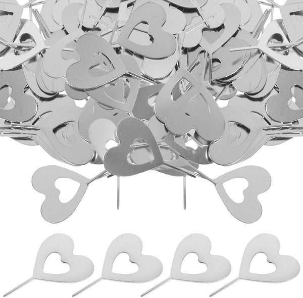 100pcs Sim Card Pin Ejector Tool with Heart-Shaped Design Universal Phone Sim