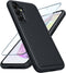 FNTCASE Samsung Galaxy A35-5G Case (Black) - Dual Layer Protective Heavy Duty Shockproof Rugged Cell Phone Cover