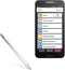 BoxWave Stylus Pen Compatible with Jitterbug Smart2 - AccuPoint Active Stylus with Ultra Fine Tip (Metallic Silver)