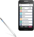 BoxWave Stylus Pen Compatible with Jitterbug Smart2 - AccuPoint Active Stylus with Ultra Fine Tip (Metallic Silver)