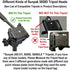 DaVoice 44mm Velbon, 60, QB-4W Tripod Quick Release Plate Camera Mounting Adapter Parts Replacement for Certain Ambico