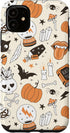 iPhone 11 Vintage Witchy Magical Crystals Case for Halloween 2023