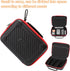 MOSISO Camera Case for GoPro Hero 12/11/10/9/8/7, Hard Travel Carrying Case with Handle & Snap Hook for Action Camera,