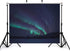 KeyWork 10x7ft Green Aurora Borealis Backdrop Starry Winter Night Scenery Photography Background for Northern Lights