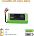 Replacement Battery for So-ny Bluetooth Speaker SRS-X3 SRS-XB2 SRS-XB20,fits ST-01, 2600mAh
