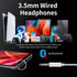 Wired Earbuds with Microphone - HiFi Stereo, Powerful Bass and Crystal Clear Audio, Compatible with iPhone, Android
