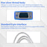 USB 2.0 to Serial 9-Pin RS232 Adapter, DB-9 USB to Serial Converter Cable, Supports Windows 7/8/10/11/32/64/XP