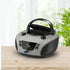 LONPOO MP3, Portable CD Boombox -FM & AM Radio, CD Player, Bluetooth, USB, AUX,Portable, Built-in Stereo Speakers